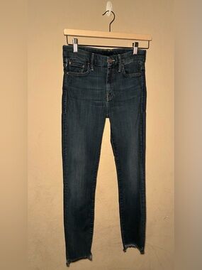 Women’s Mother Denim Size 25 The High Waist Looker Here Kitty Kitty Jeans